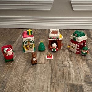 Fisher Price little people Christmas Set